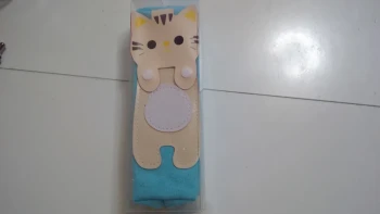 Trousse chat tissu