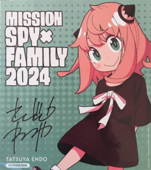 Goodies Ex Libris Manga Spy x Family Kurokawa