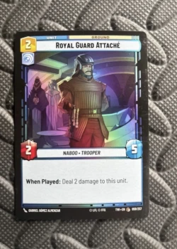 Star Wars Unlimited Royal Guard Attaché