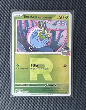 Carte Pokémon - Tissenboule de la Team Rocket 18/217 - Reverse Rocket - Héros Transcendants