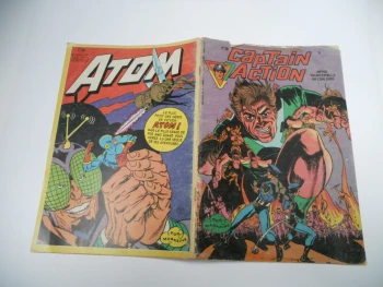 Captain Action. N° 5. Un Esprit En Déroute. Aredit  - 1972