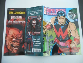 Fascicule Marvel Super Heroes : La Collection Officielle ( Magazine Vendu Seul, Sans La Figurine !! ) N° 79 Wonder Woman  + posterTbe
