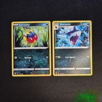 Cartes Pokemon : Famille Sharpedo - Poing de Fusion