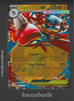 Méga-Lucario ex 077/132 RR - ME01 - Méga Evolution (2025)