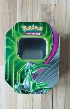 Pokébox VIDE vert de fer pokémon