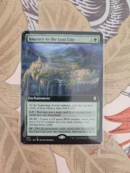 Magic: The Gathering 2022 Journey to the Lost City 637 Battle for Baldur's Gate Borderless English