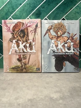 Manga : aku le chasseur maudit - tome 1 et 2