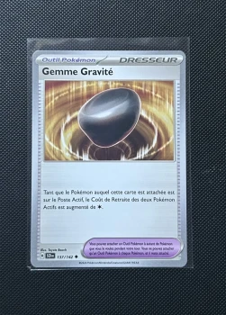 Carte Pokémon - Gemme Gravité 137/142 - Couronne Stellaire