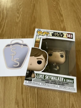 Funko Pop Star Luke Skywalker & Grogu 583