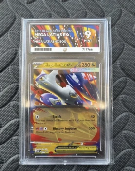 2025 Pokémon Mega Latias EX Promo Ace Grading 9 Mint EN