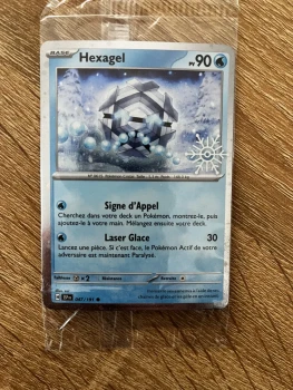 Carte promo Pokemon Hexagel 047/191 cosmo holo