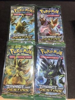 Cartes Pokémon Artset XY Impacts des destins