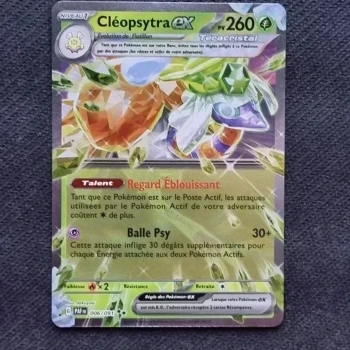 Carte pokemon Cléopsytra ex 006/091 - Destinées de Paldea (2024)