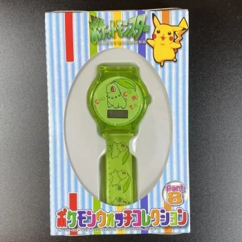 Montre vintage Pokemon 2000 neuve Chikorita Banpresto