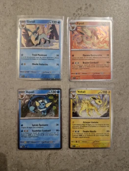 Lot cartes promo Évolutions Prismatiques 8.5