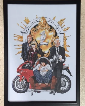 Goodies Ex Libris Manga Death Note Kana dans cadre