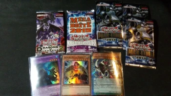 Lot Yu-Gi-Oh! : Boosters + cartes 2014-2015