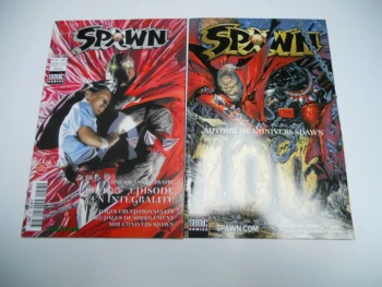 Spawn SEMIC N° 57 + Numéro Anniversaire ( Le 100e Épisode En Intégralité ) + Supplément De 20 Pages Sur L'univers De Spawn Mcfarlane TBE
