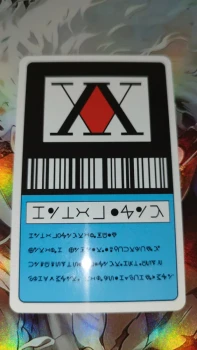 Carte licence Hunter X Hunter Card cosplay collection rare anime goodies