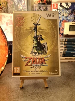 Jeu Nintendo The Legend of Zelda Skyward Sword Collector Wii (Complet) Pal FR EUR 2011 Rare