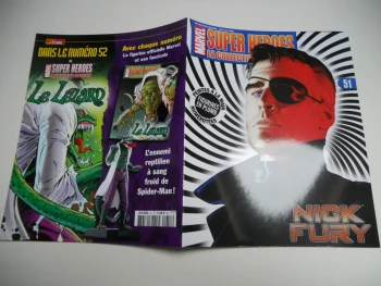 Marvel Super Heroes : La Collection Officielle ( Revue Vendue Seule N° 51 : Nick Fury avec poster TBE