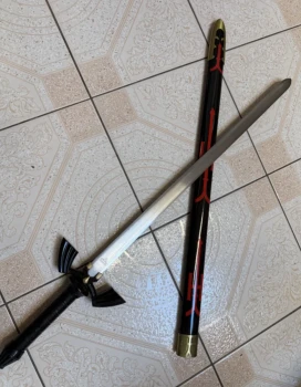 Zelda – Katana Dark Link Black Master Sword – 99,5 cm – Acier décoratif – Neuf