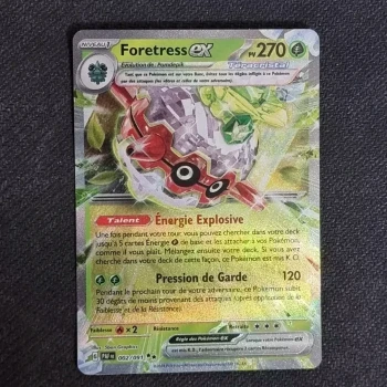 Carte pokemon Foretress ex 002/091 - Destinées de Paldea (2024)