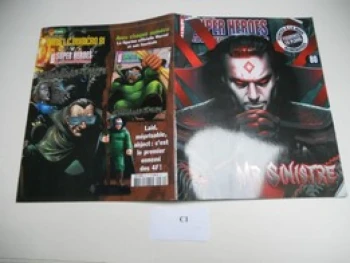Fascicule Marvel Super - Heroes : La Collection Officielle N° 80 avec poster : Mr. Sinistre / Mr. Sinister ( Revue Vendue Seule, Sans Sa Figurine !! )Tbe // C1
