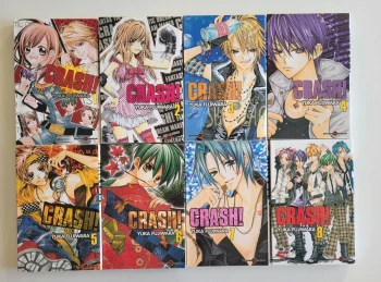 Crash : Tome 1 À 8 (Manga De Yuka Fujiwara)