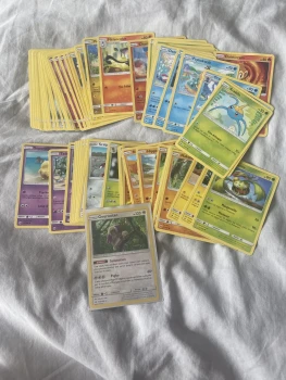 Lot de 65 carte Pokémon soleil et lune