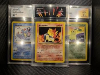 Trio Starters Kaiminus Hericendre Germignon Wizards Neo Genesis 2001 FR A
