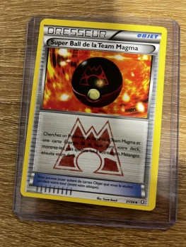 Carte Pokémon Dresseur Super Ball de la team Magma 31/34