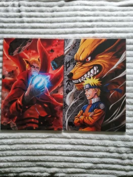 Lot de 2 Tableaux Naruto 40 × 60