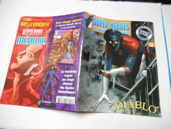 Fascicule Marvel Super Héros - La Collection Officielle Diablo AVEC POSTER N°42 Tbe