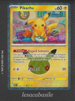 Pikachu 028/128 - 🟡 06/30 - ME5.5 - 30e Anniversaire (2026)