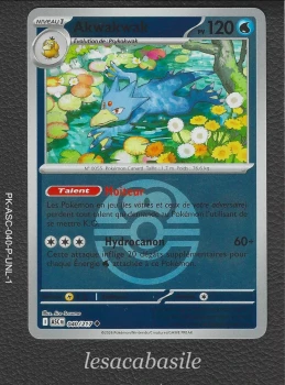 Akwakwak 040/217 reverse Pokeball - ME2.5 - Héros Transcendants (2026)