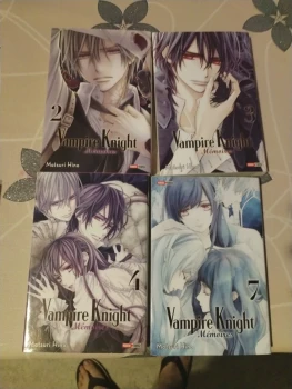 Tome 2,3,4, et 7 vampires knight mémoires