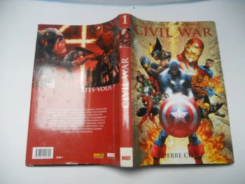 Civil War Tome 1 : Guerre Civile - Intégrale Marvel Deluxe // Tbe