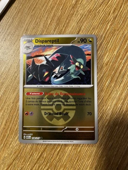 Carte Holo Reverse Rapide Ball Pokémon Dispareptil 159/217 Héros Transcendants