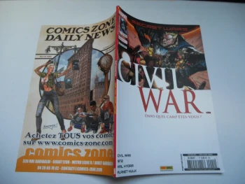 Secret Wars Civil War N° 1 ( Janvier 2016 )" Pourparlers " ( Couverture 1/2 ) :  TBE