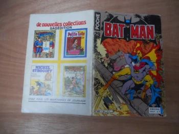 Batman Poche N°29 Ma Ville Est Un Brasier Sagedition 1980