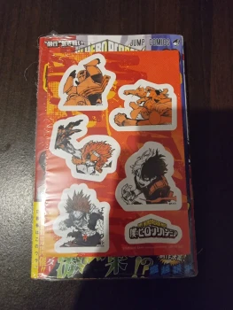 My Hero Academia Tome 39 Japonais + Planche stickers Rouge