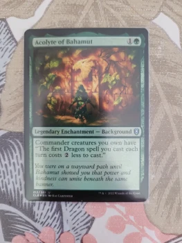 Magic: The Gathering 2022 Acolyte of Bahamut 212 Battle for Baldur's Gate Foil English