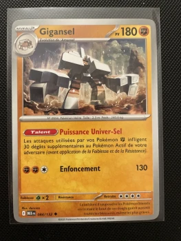 Carte Pokémon - GIGANSEL 084/132 - Méga évolution