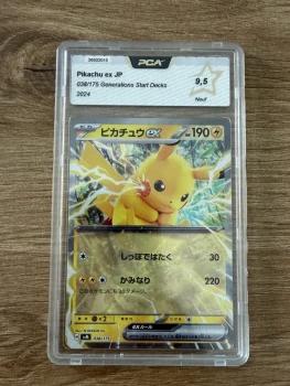 carte Pokémon pikachu ex jp