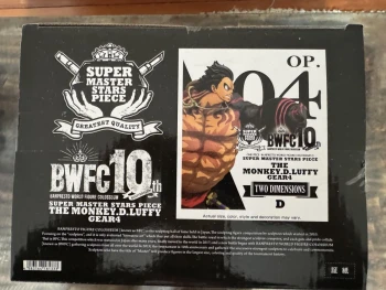 Figurine Luffy Gear 4 BWFC Neuve Jamais ouverte