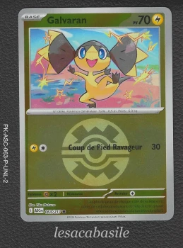 Galvaran 063/217 reverse Pokeball - ME2.5 - Héros Transcendants (2026)
