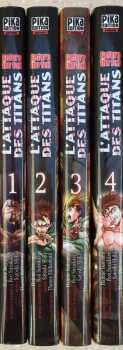 Manga Seinen Collection SNK Attaque des Titans Before The Fall Pika
