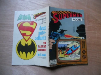 Superman Poche N° 9 : Course Folle -Sagedition 1977