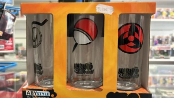 3 Verres Naruto Shippuden